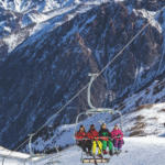 Kazachstán: Lyžování pod pohořím Zailijiský Alatau - 2. - 5.  den: Lyžovačka naplno